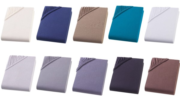 Heavy Jersey Boxspringbett Spannbettlaken 180x200 - 200x220 cm