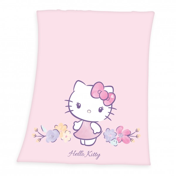 Fleece Decke Hello Kitty 130x160 cm